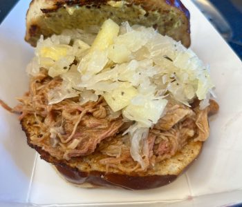 oktoberfest pork sandwich